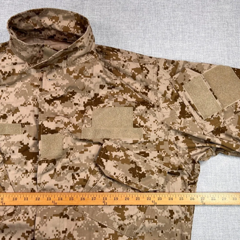 Crye‎ Precision Navy Custom Field Shirt Men XL Desert Camo Tactical SEAL AOR1